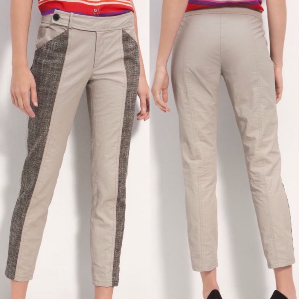 Derek Lam 10 Crosby Straight Leg Pants.  Size 10 Brown/Tan